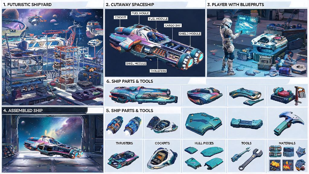How to Build Your Own Ship in No Man’s Sky: Easy Step-by-Step Guide